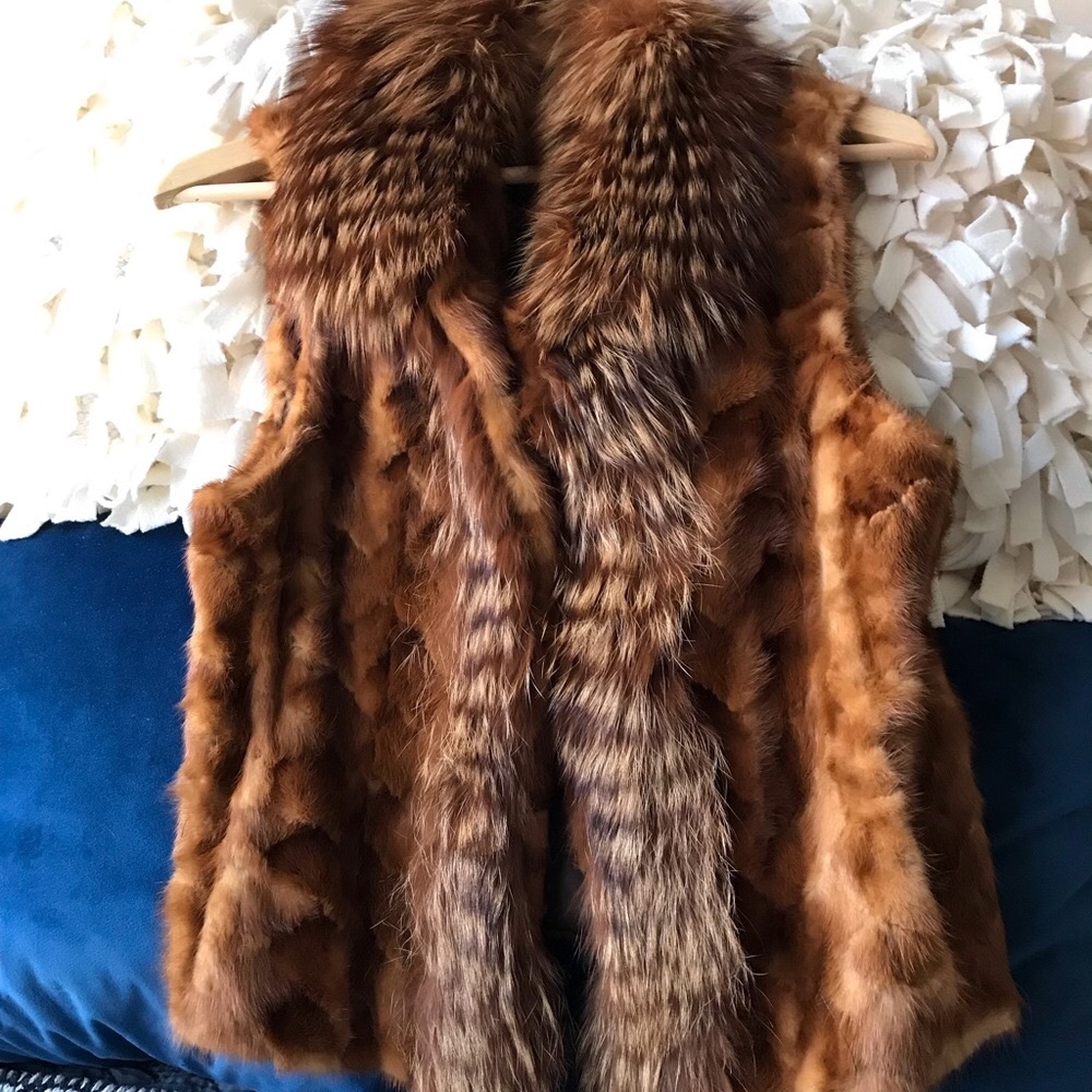 Genuine fur vest - Gorgeous, Hand-Made & Luxurious